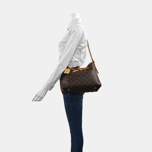 CARRYALL PM Monogram Coated Canvas Brown