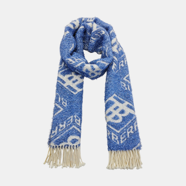Nylon Scarf Blue