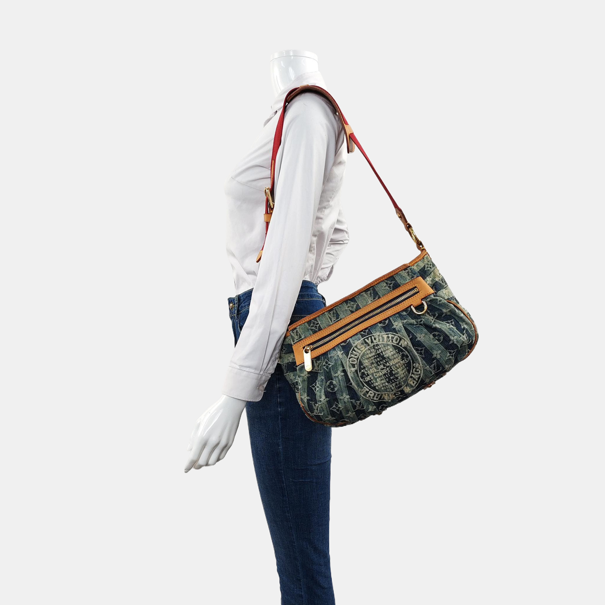 RAYE Monogram Denim Blue