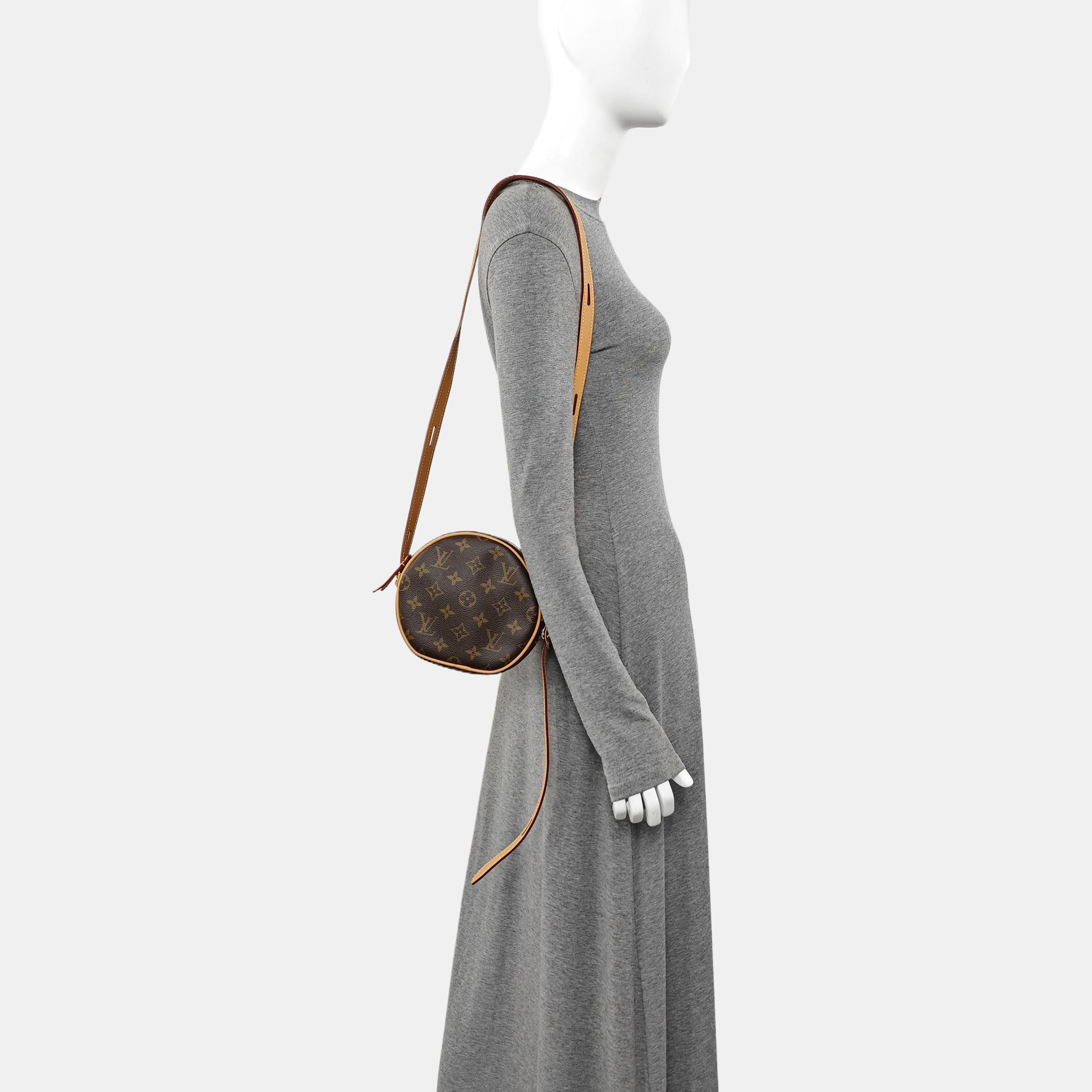 BOITE CHAPEAU PM Monogram Coated Canvas Brown