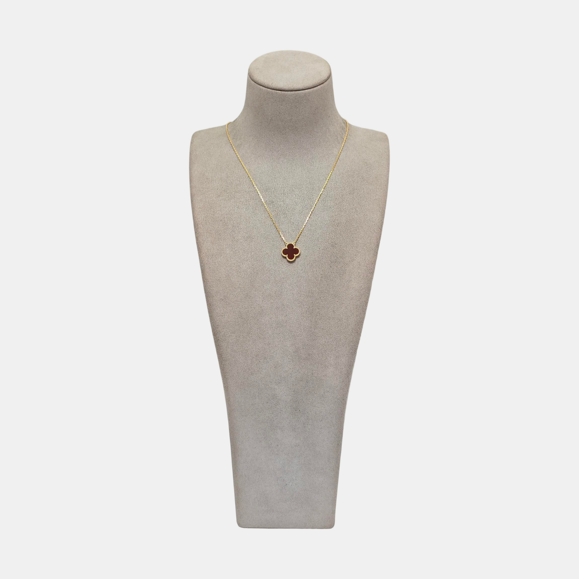 Vintage Alhambra 18k Gold Necklace