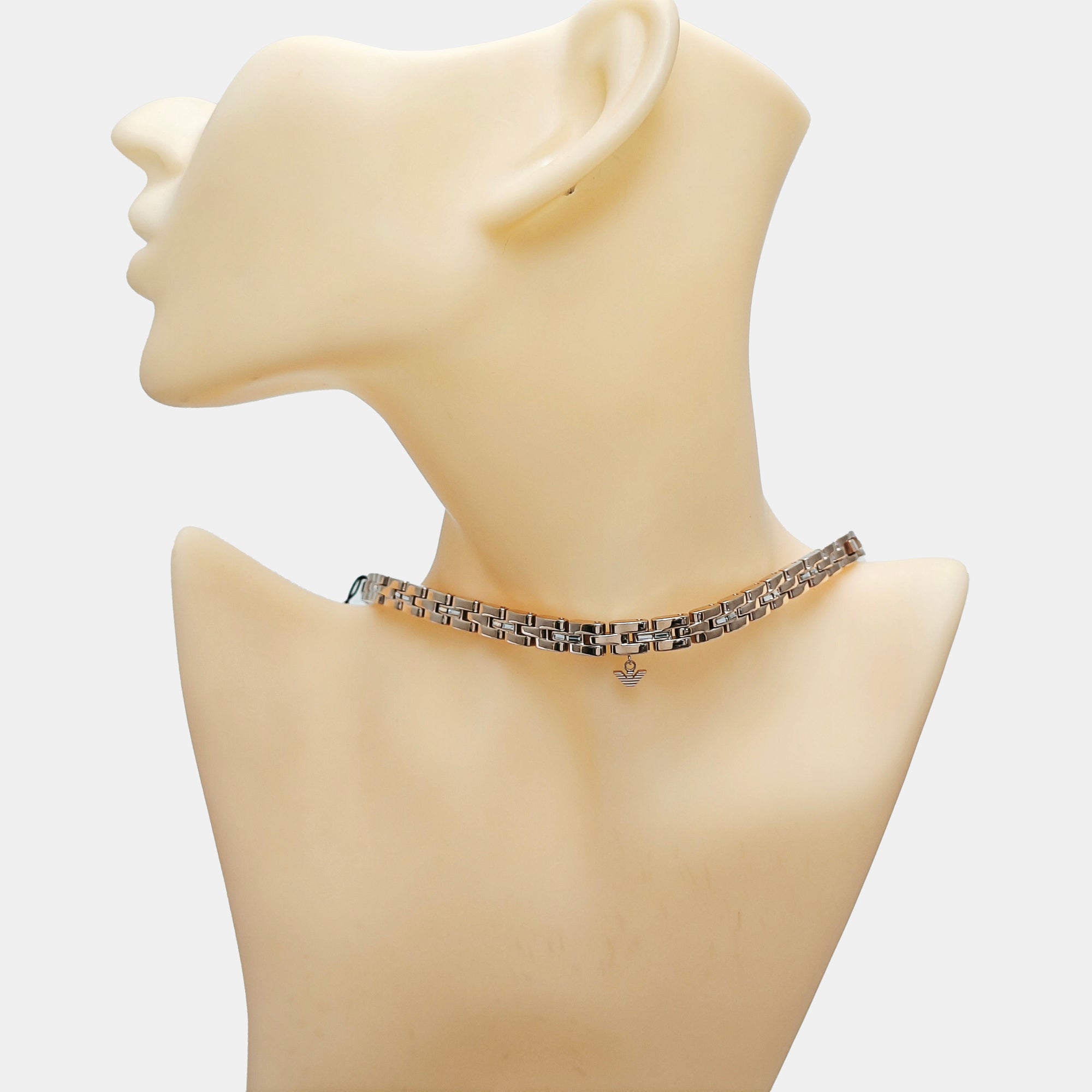 Steel Rose Gold Necklace