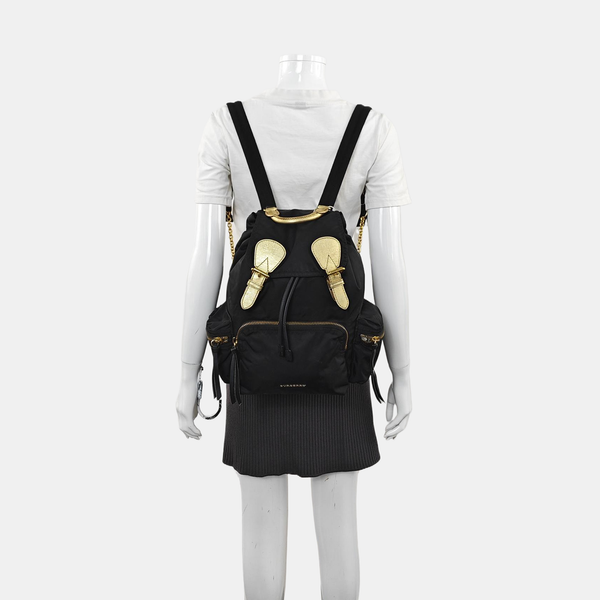 The Rucksack Nylon Black