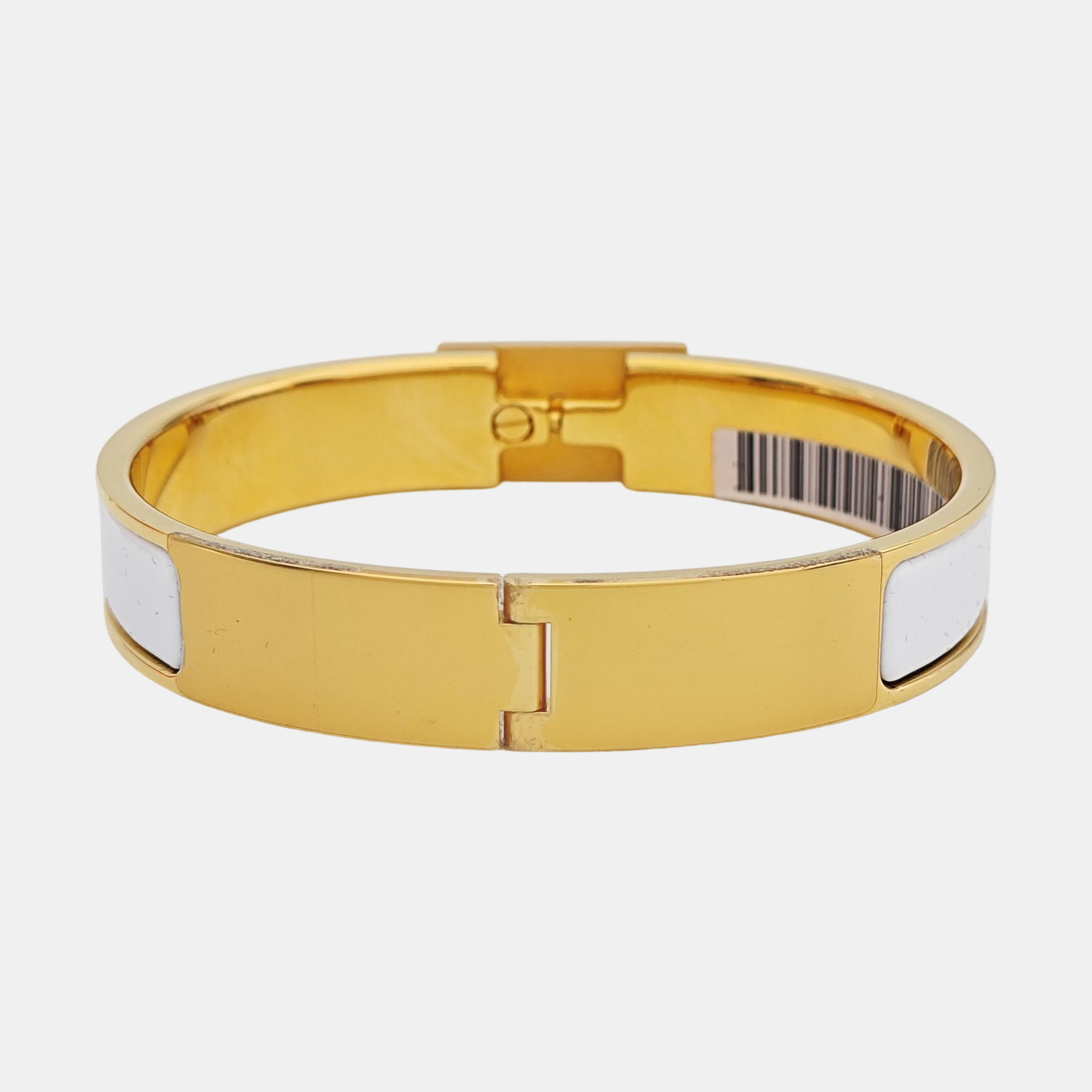 Clic Anneau Metal Gold Bangle
