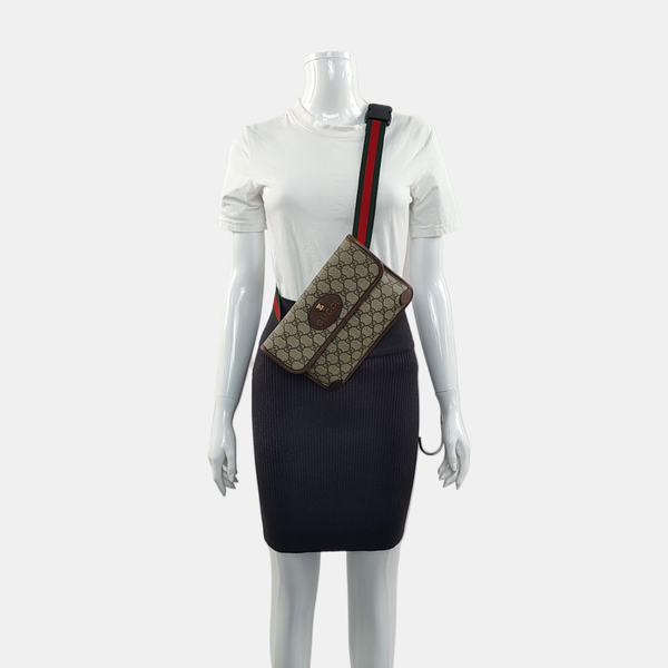 Neo Vintage Monogram Coated Canvas Beige