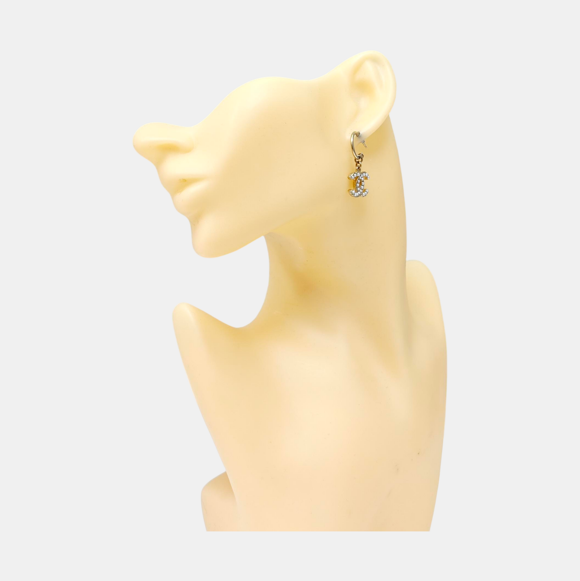 Metal Gold Stud Earrings