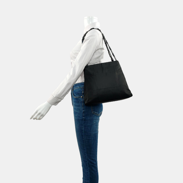 Nylon Tote Bag Black