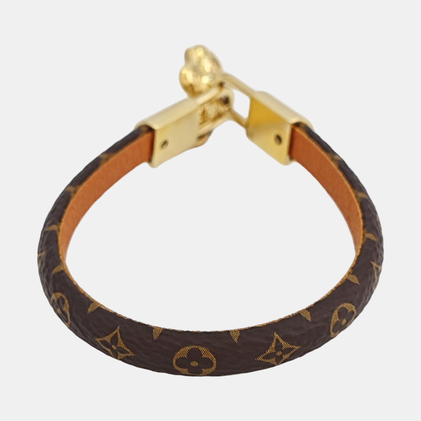 ALMA Coated Canvas Brown Bangle