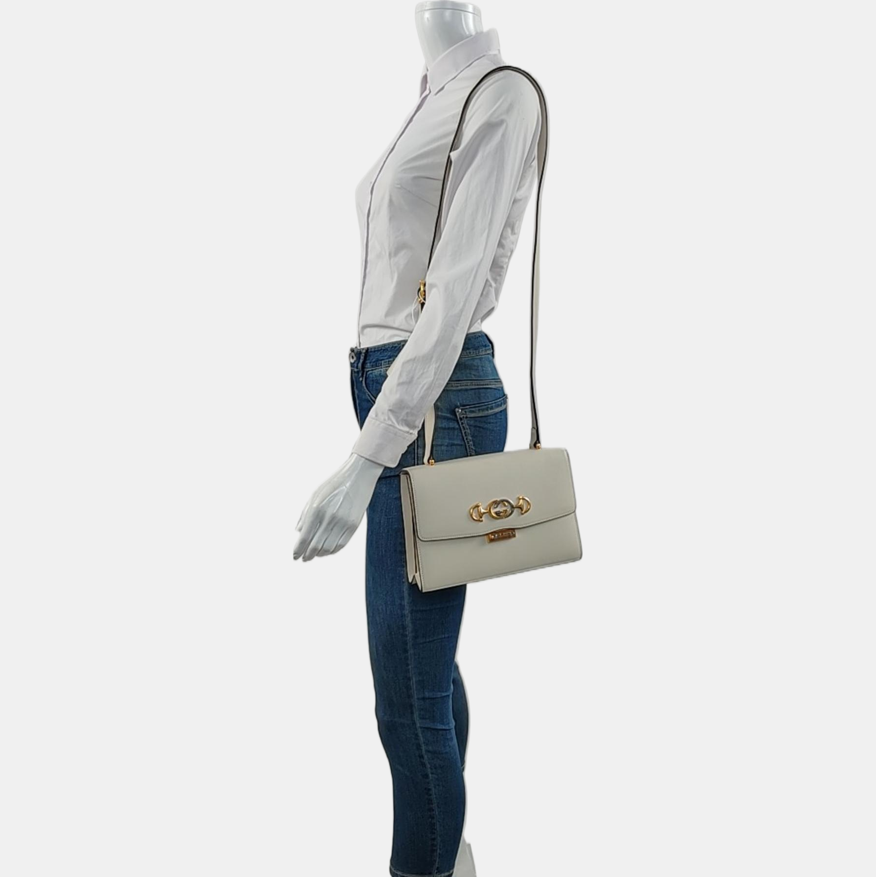 Zumi Small Calfskin White
