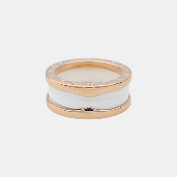 B.ZERO1 18k Rose Gold Ring EU 50
