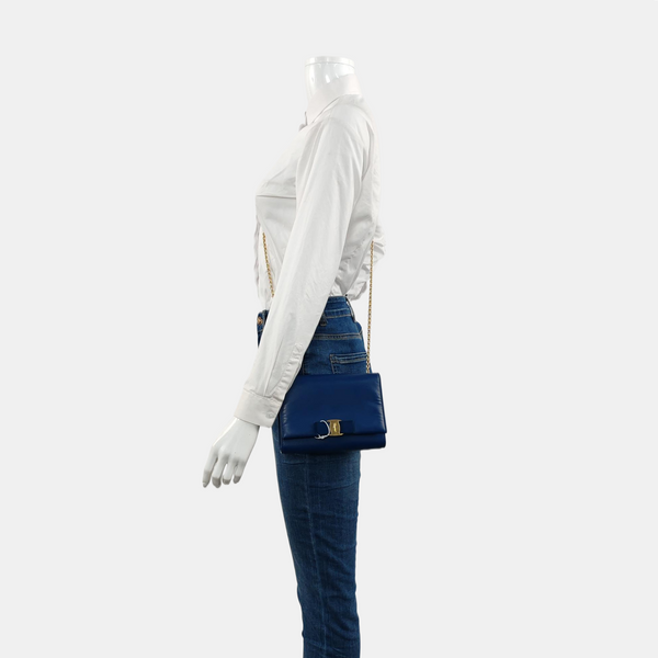 Ginny Calfskin Blue