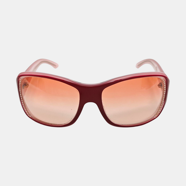 Synthetic Sunglasses Red