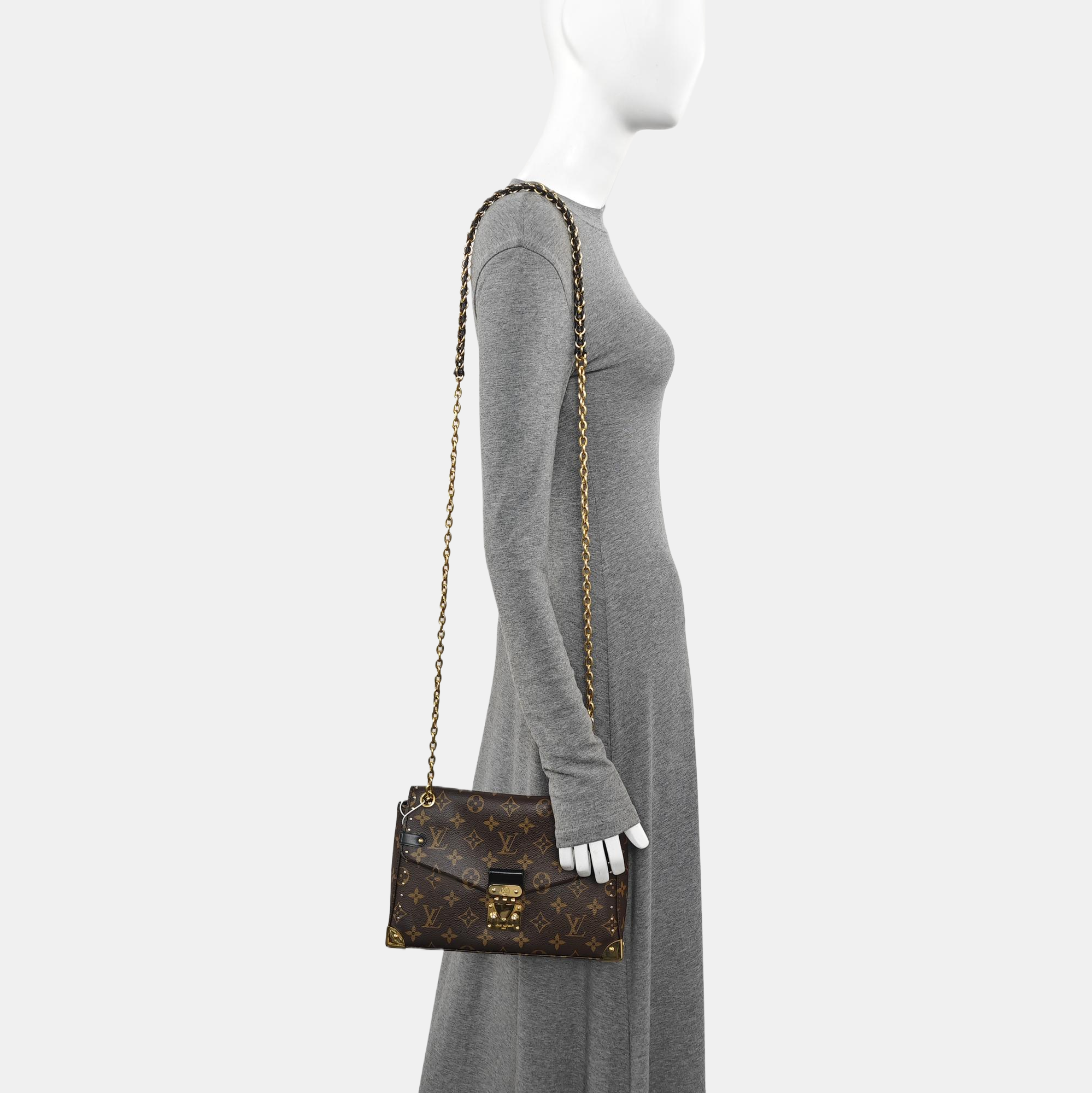 TRUNKIE Monogram Coated Canvas Brown