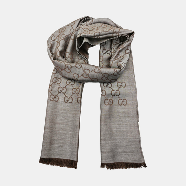 Wool Scarf Gray