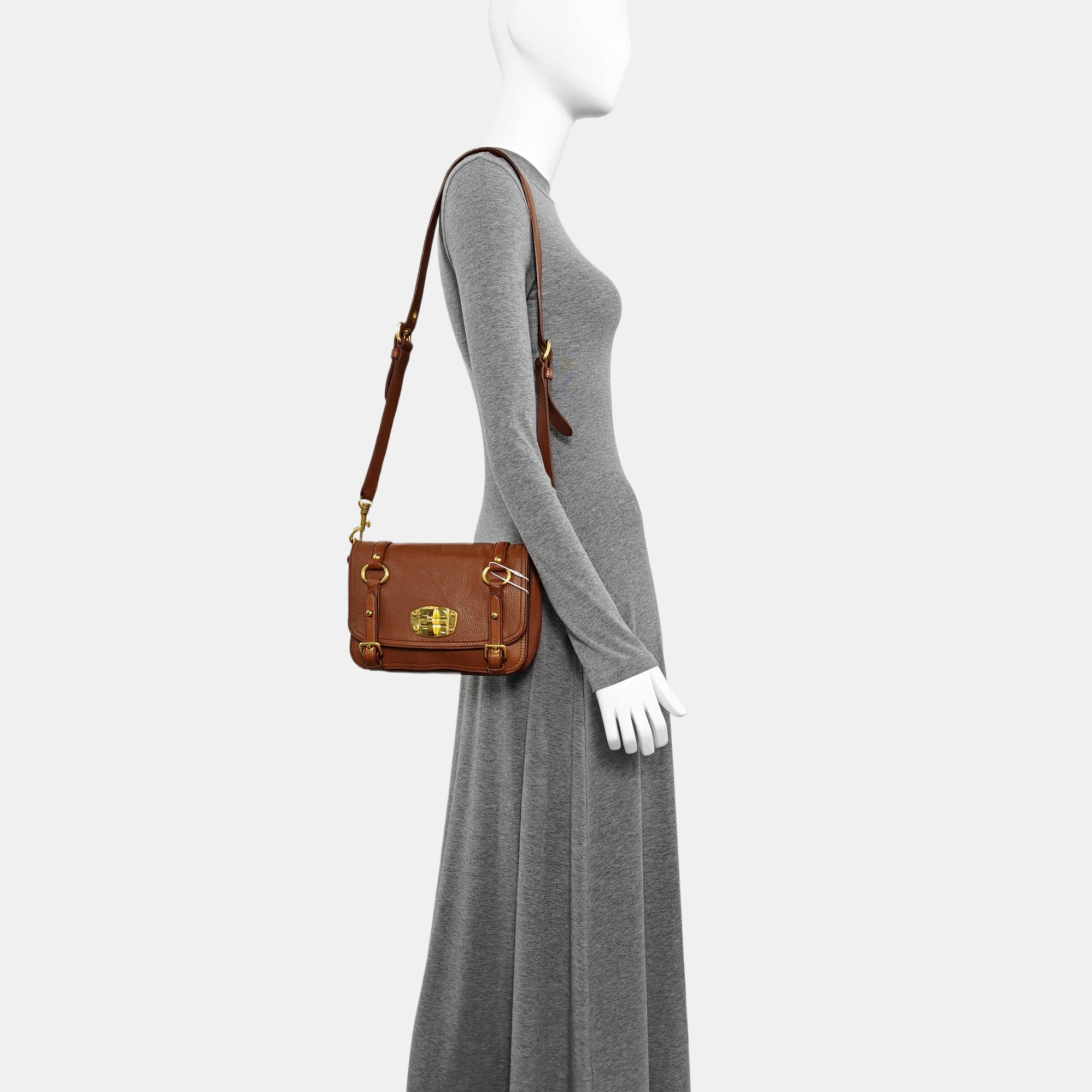 Bow Calfskin Brown