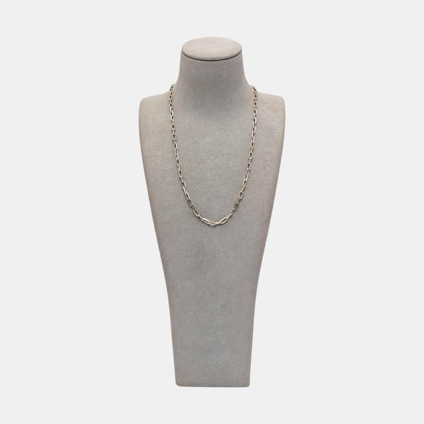 18k White Gold Silver Necklace