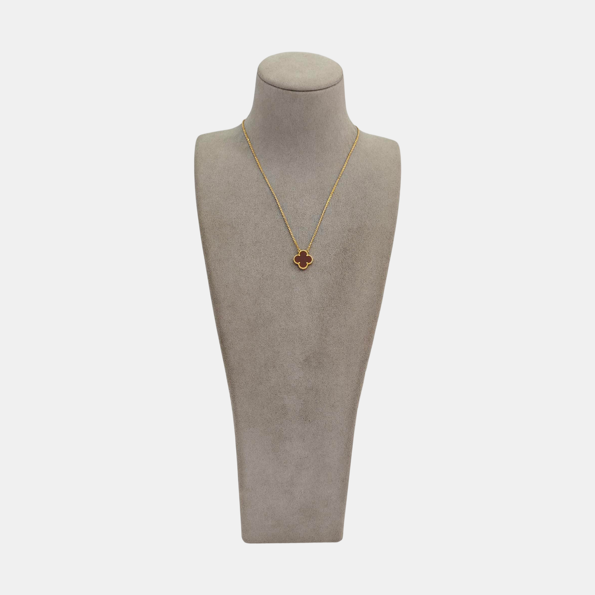 Vintage Alhambra 18k Gold Necklace