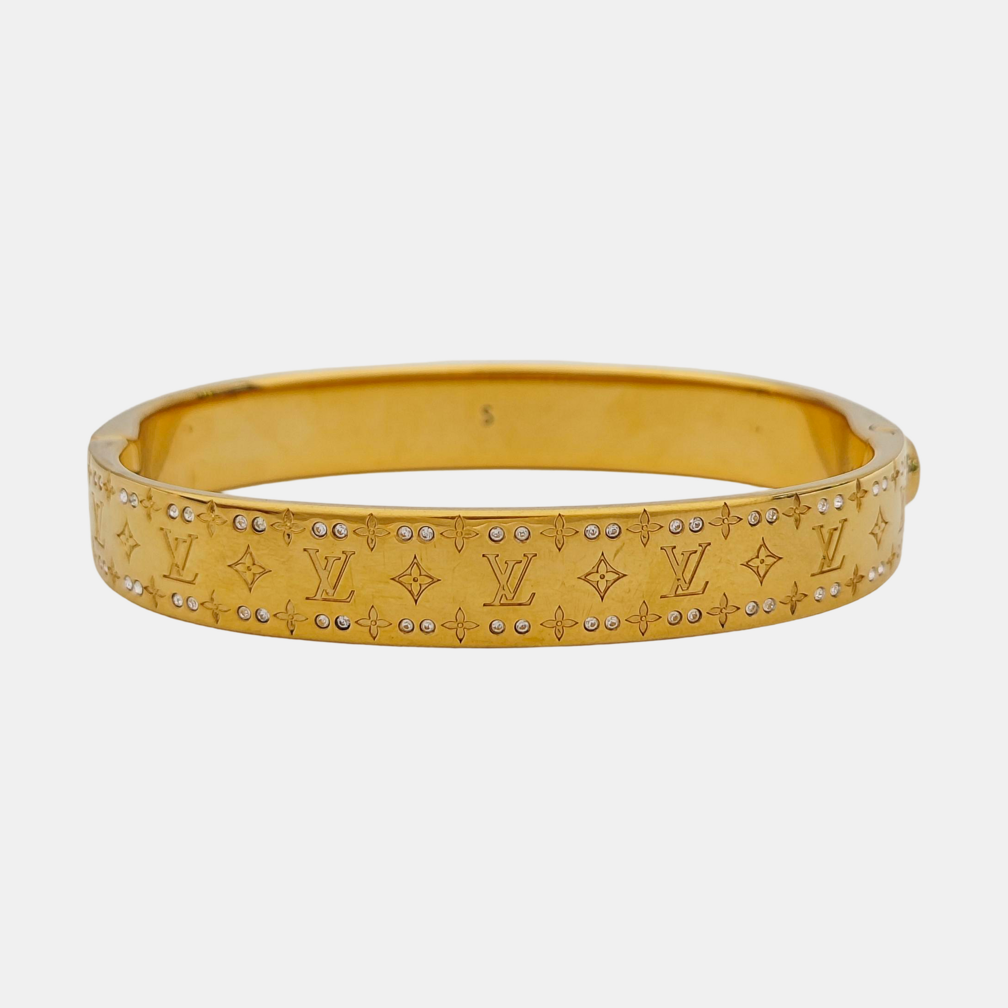 NANOGRAM Metal Gold Bangle