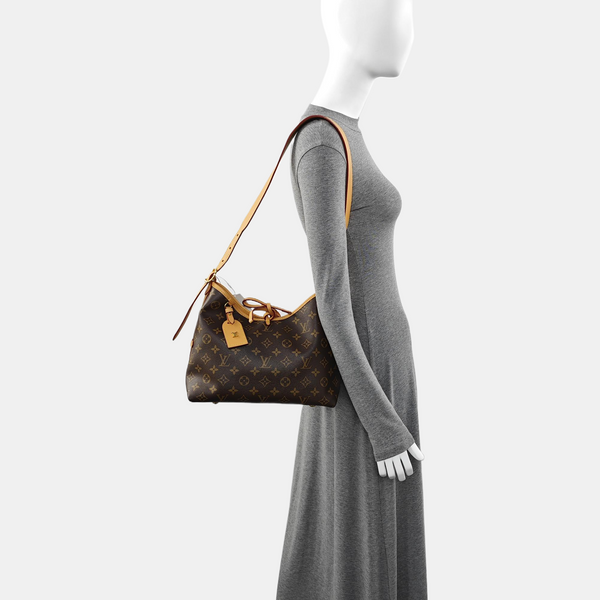 CARRYALL PM Monogram Coated Canvas Brown