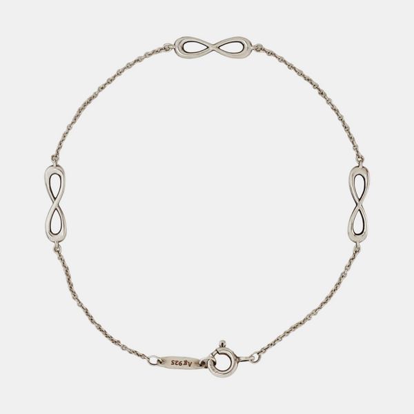 Tiffany Infinity 925 Sterling Silver Bracelet
