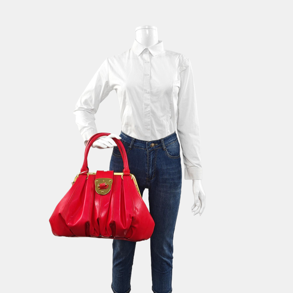 Leather Red