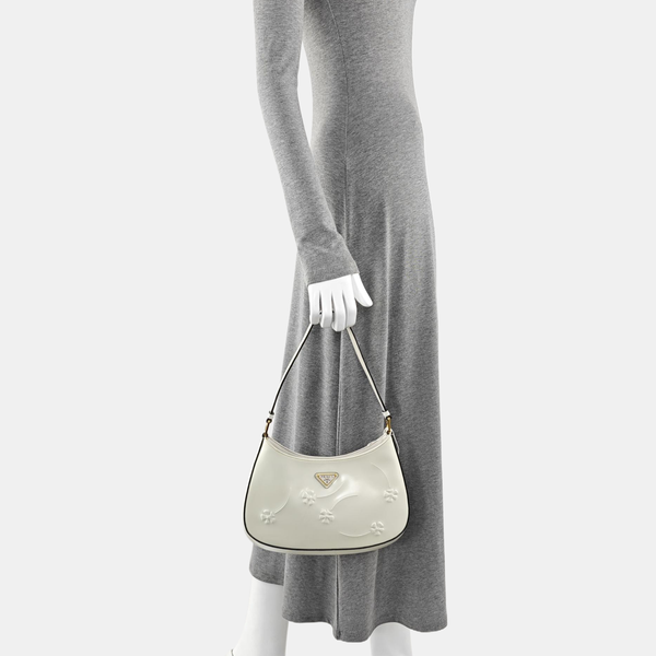Cleo Calfskin White