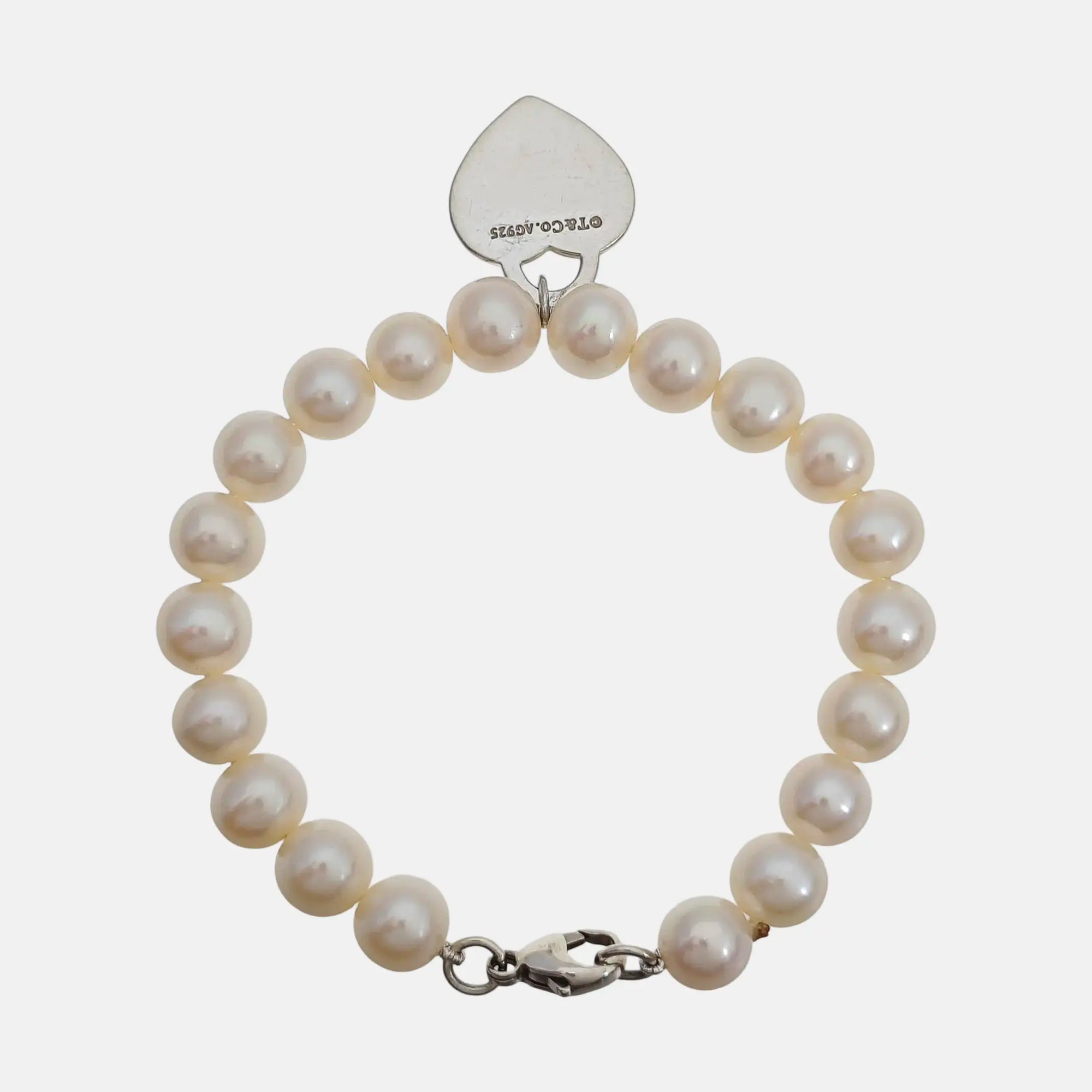 Return To Tiffany 925 Sterling Silver White Bracelet