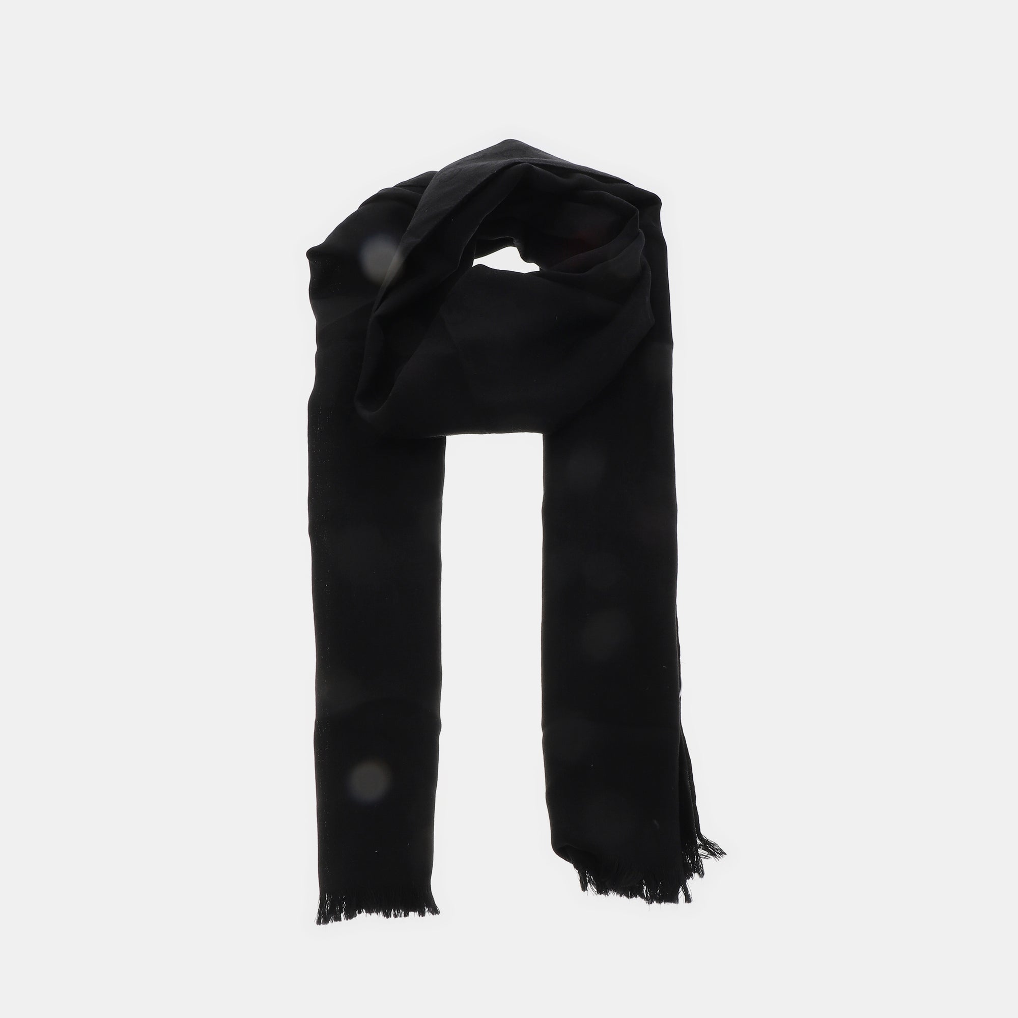 Wool Scarf Black