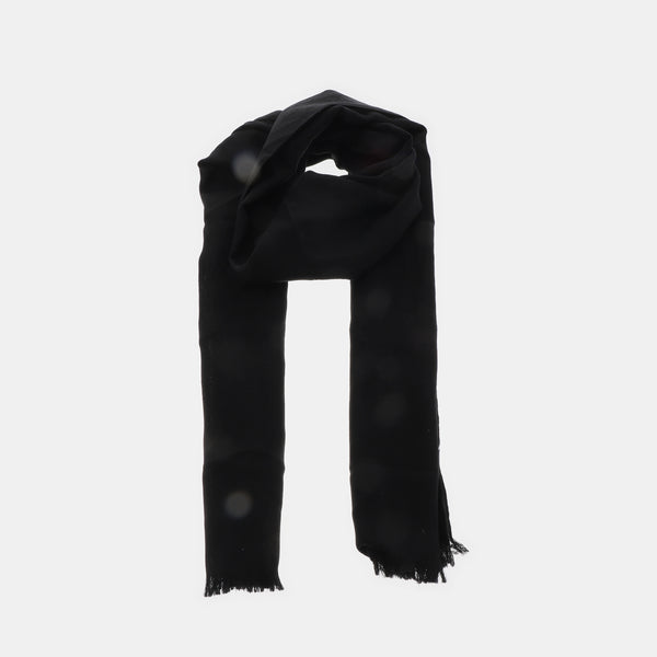 Wool Scarf Black