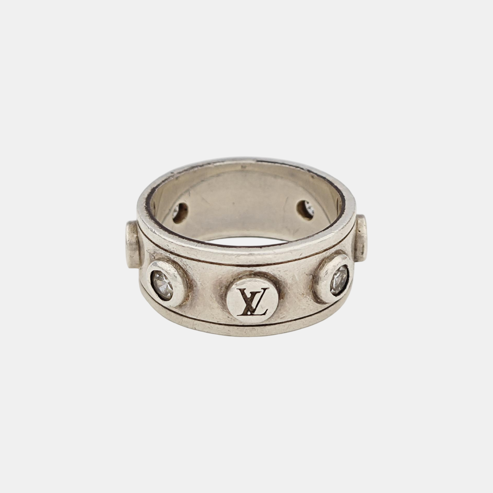 Metal Silver Ring EU 61