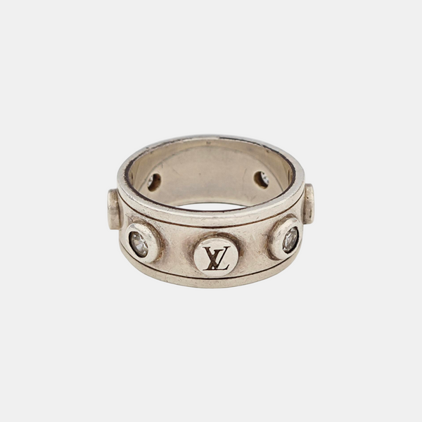 Metal Silver Ring EU 61