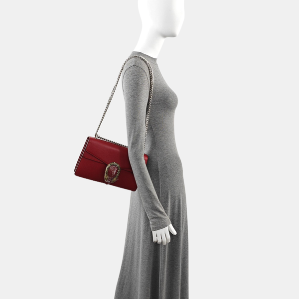 Dionysus Medium Calfskin Red