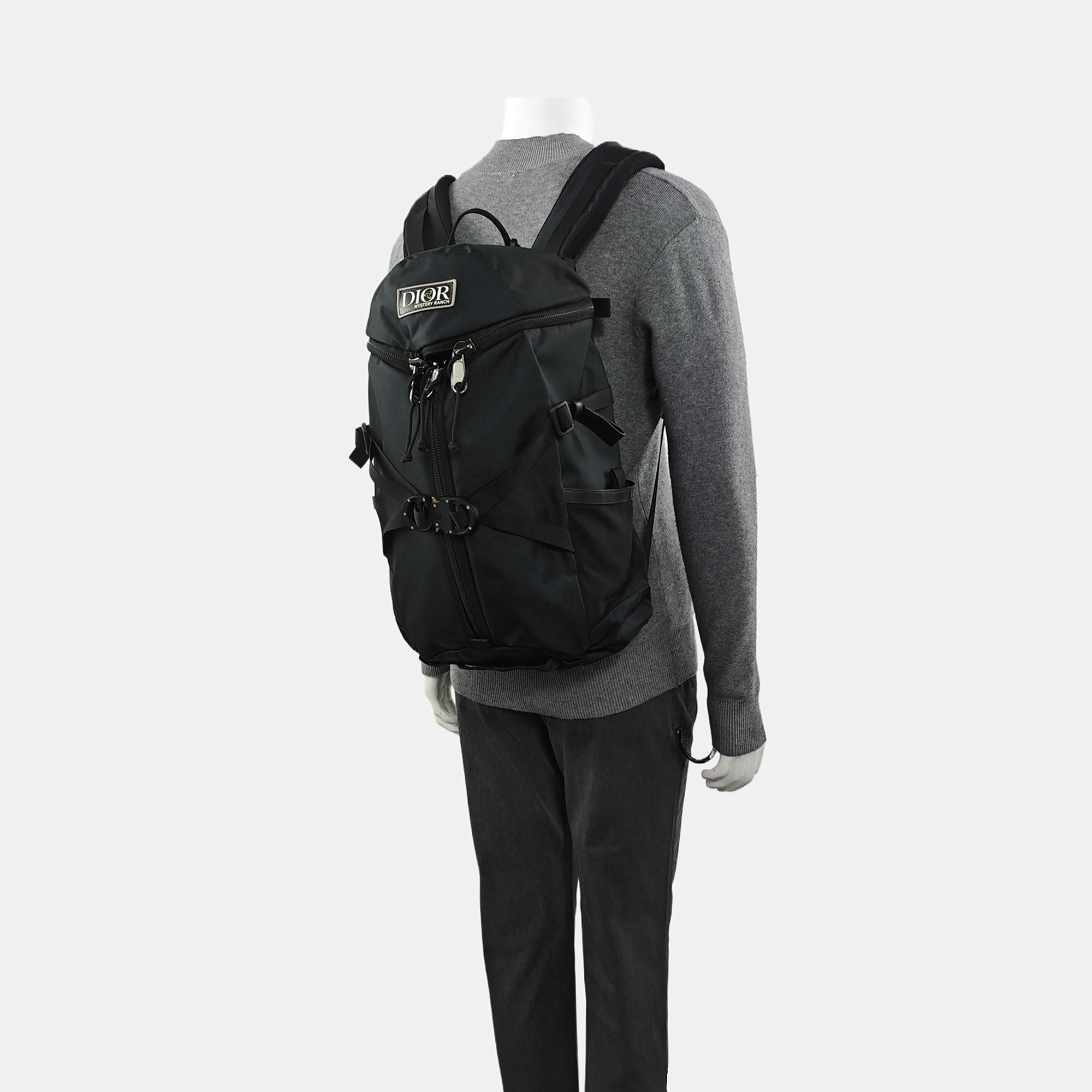 Fabric Backpack Green
