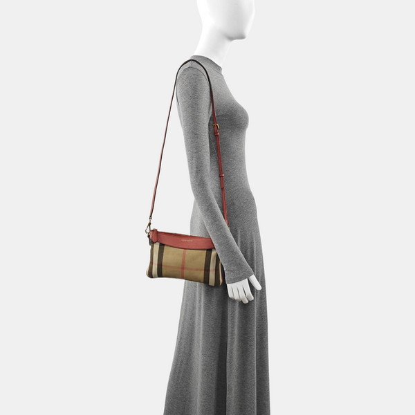 Canvas Crossbody Bag Beige