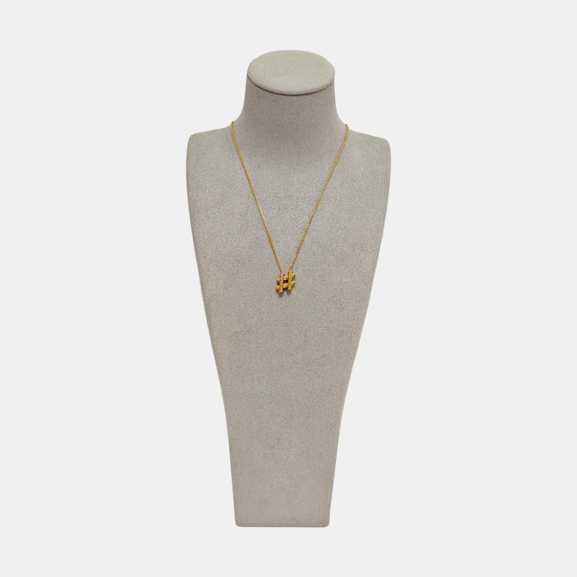 Metal Rose Gold Necklace