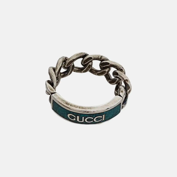 Anillo de plata de ley 925 EU 64