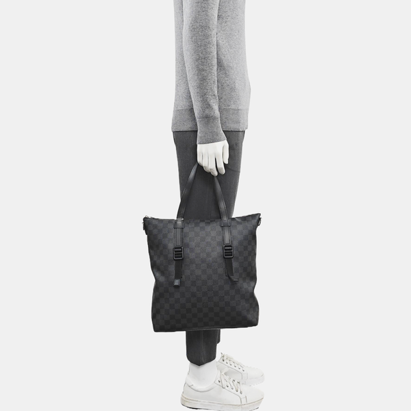 SKYLINE Damier Graphite Coated Canvas Gray