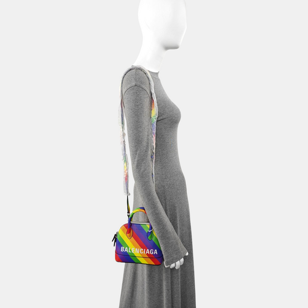 Top Handle Calfskin Multicolor