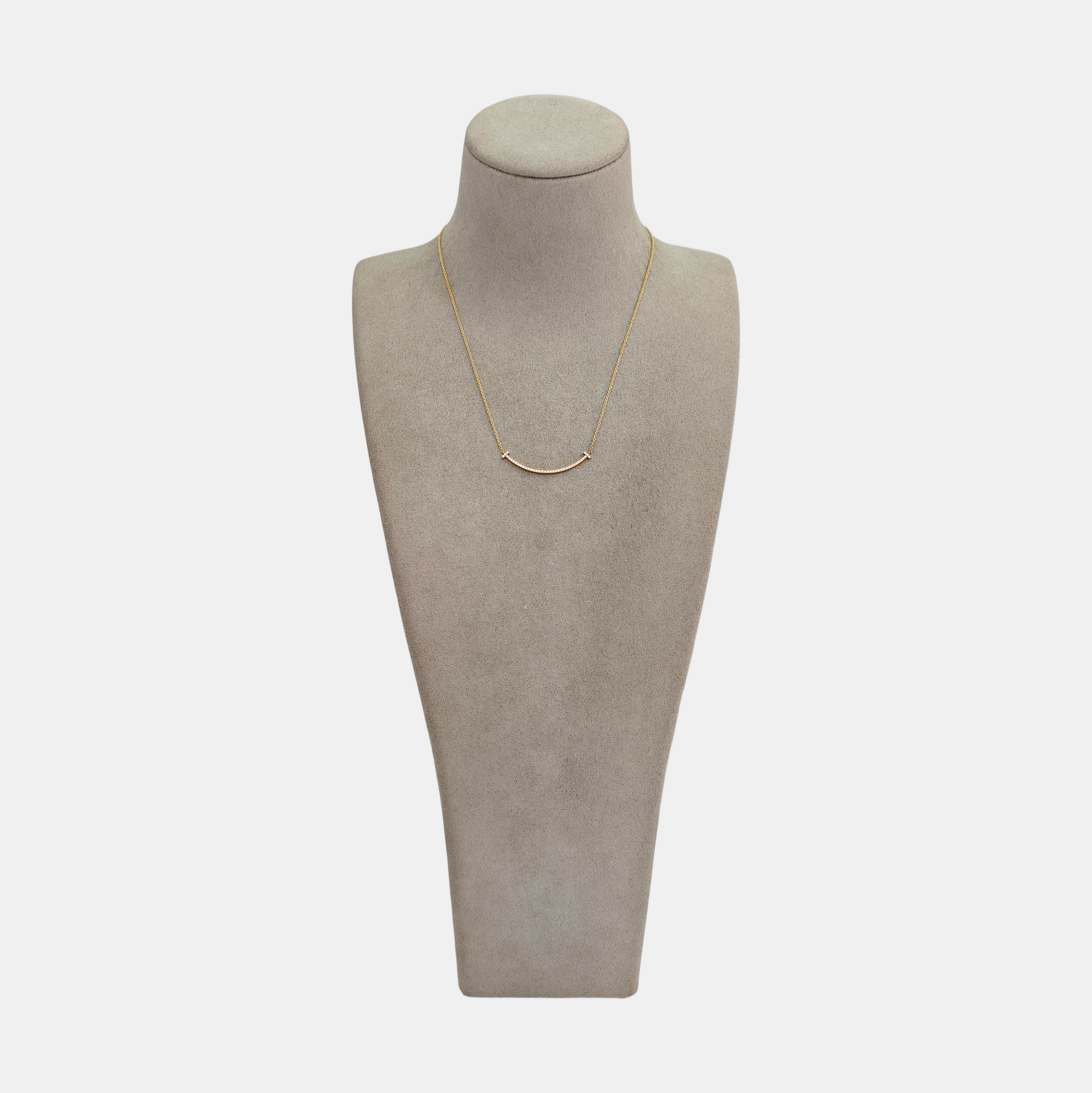 Tiffany T 18k Gold Necklace