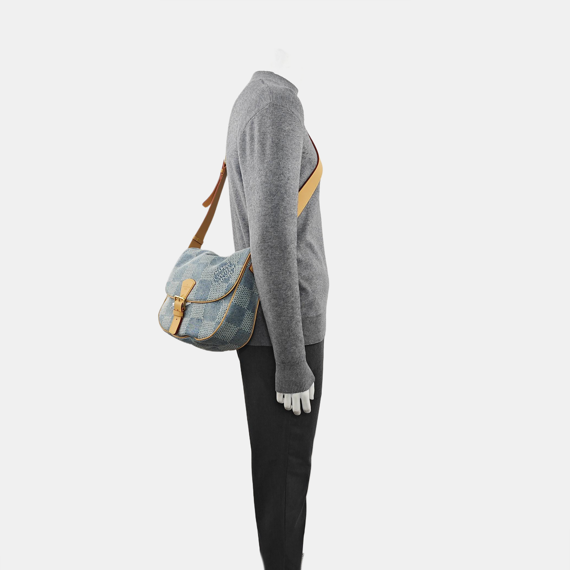 Damies Denim 3D Damier Denim Multicolor