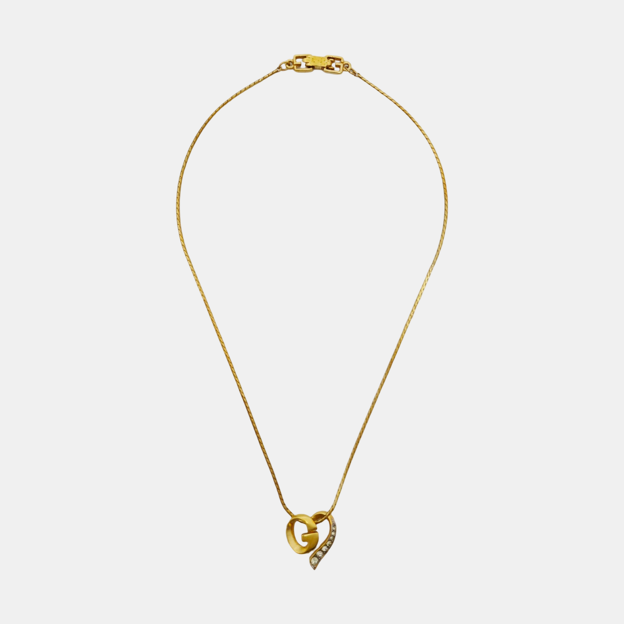 G Link Metal Gold Necklace