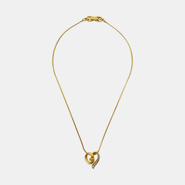 G Link Metal Gold Necklace