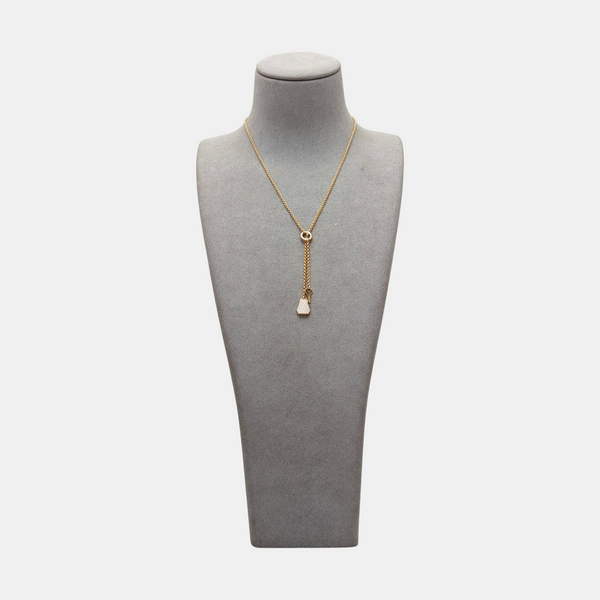 Kelly Clochette 18k Rose Gold Necklace