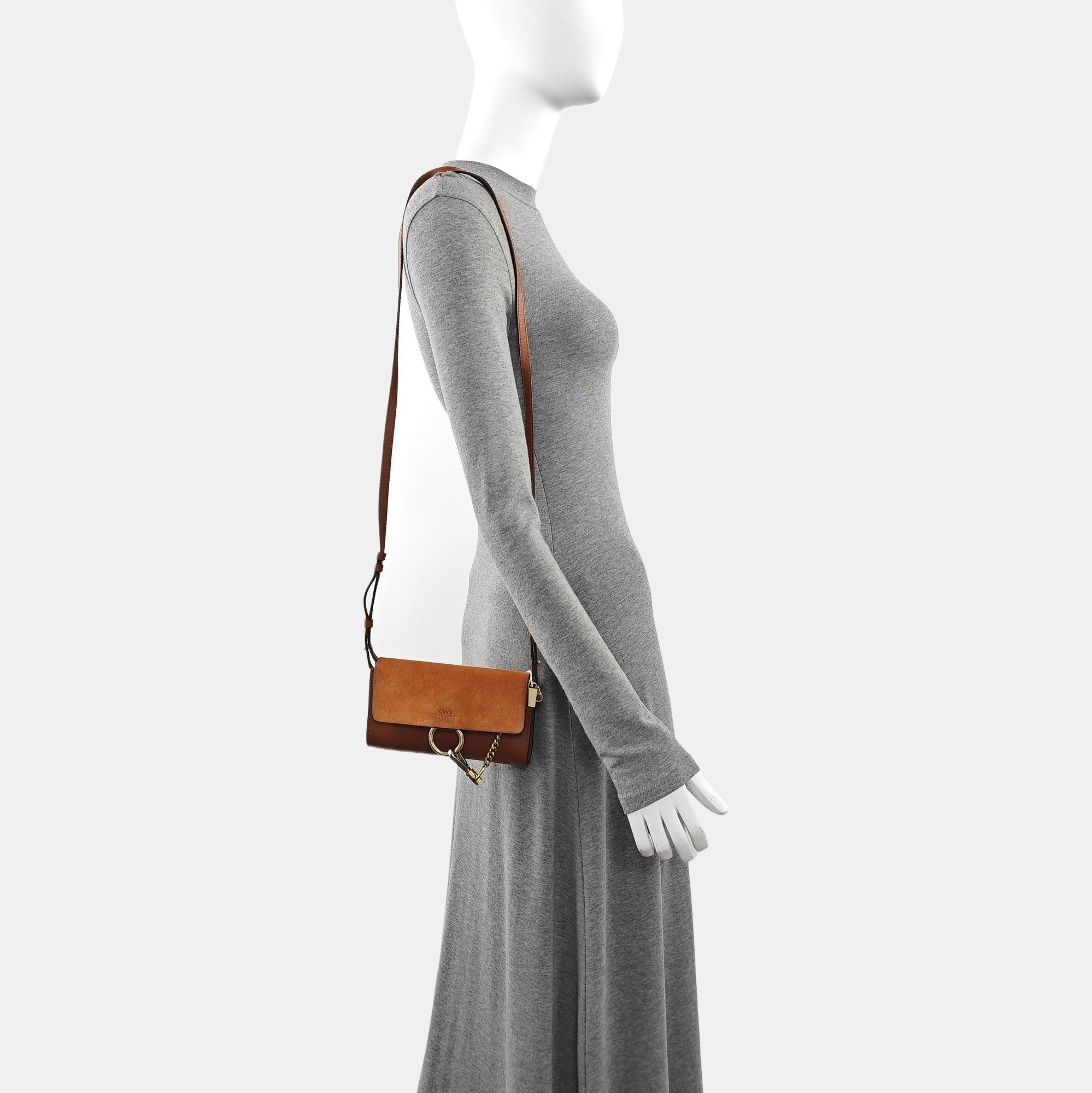 Faye Mini Calfskin Brown