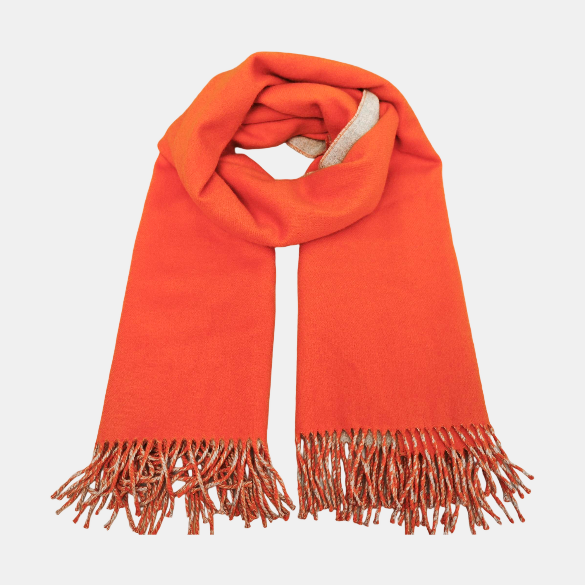 Cashmere Scarf Orange