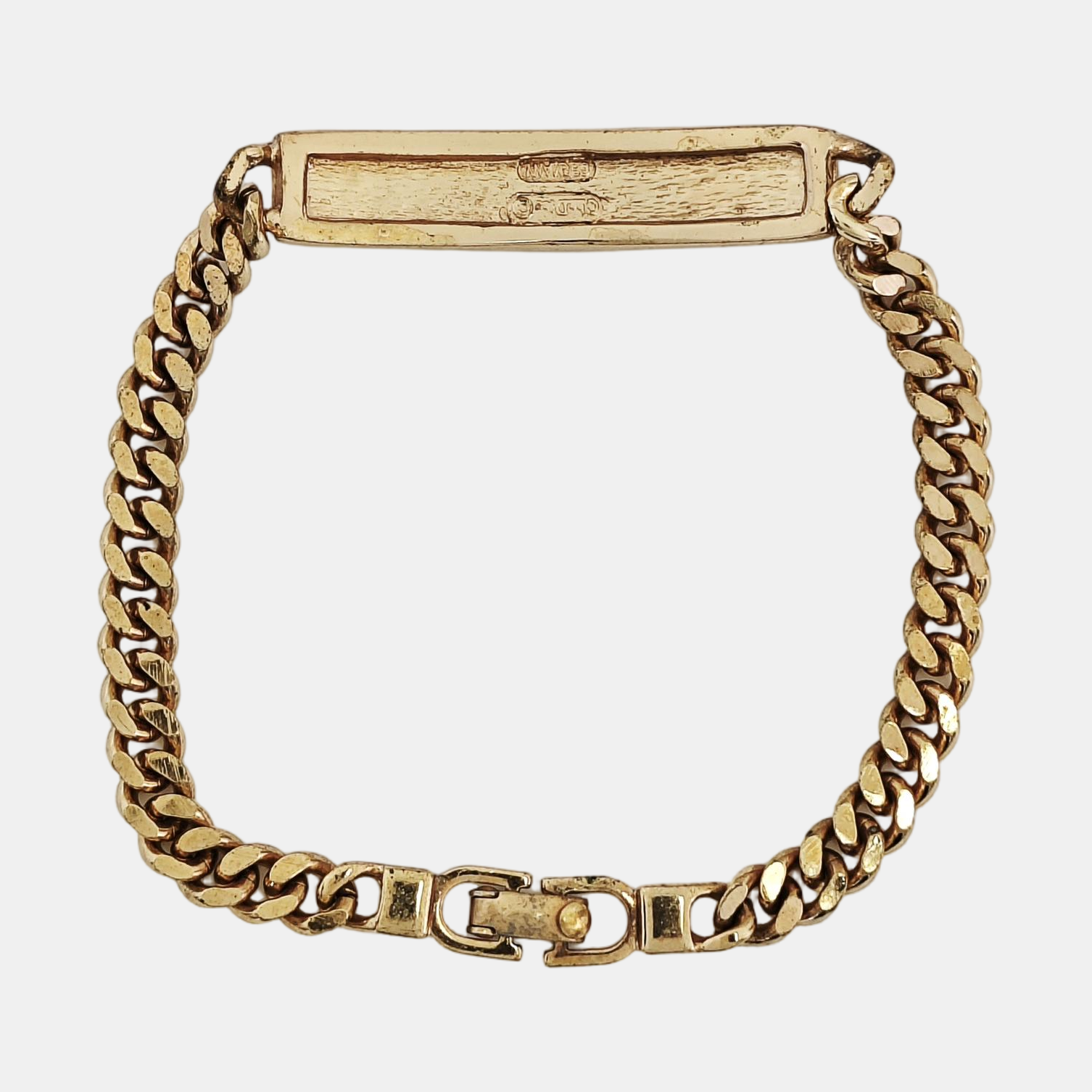 Petit CD Metal Gold Bracelet