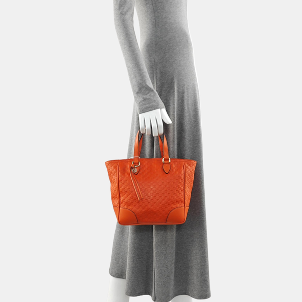Bree Monogram Calfskin Orange