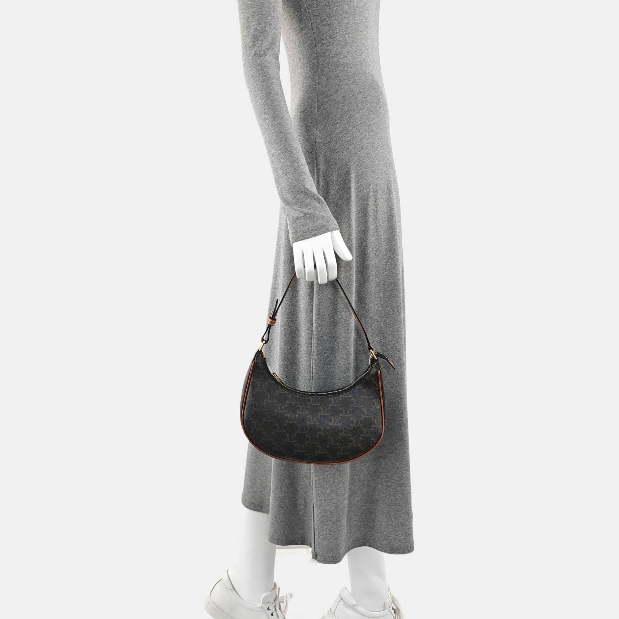 AVA Medium Coated Canvas Brown
