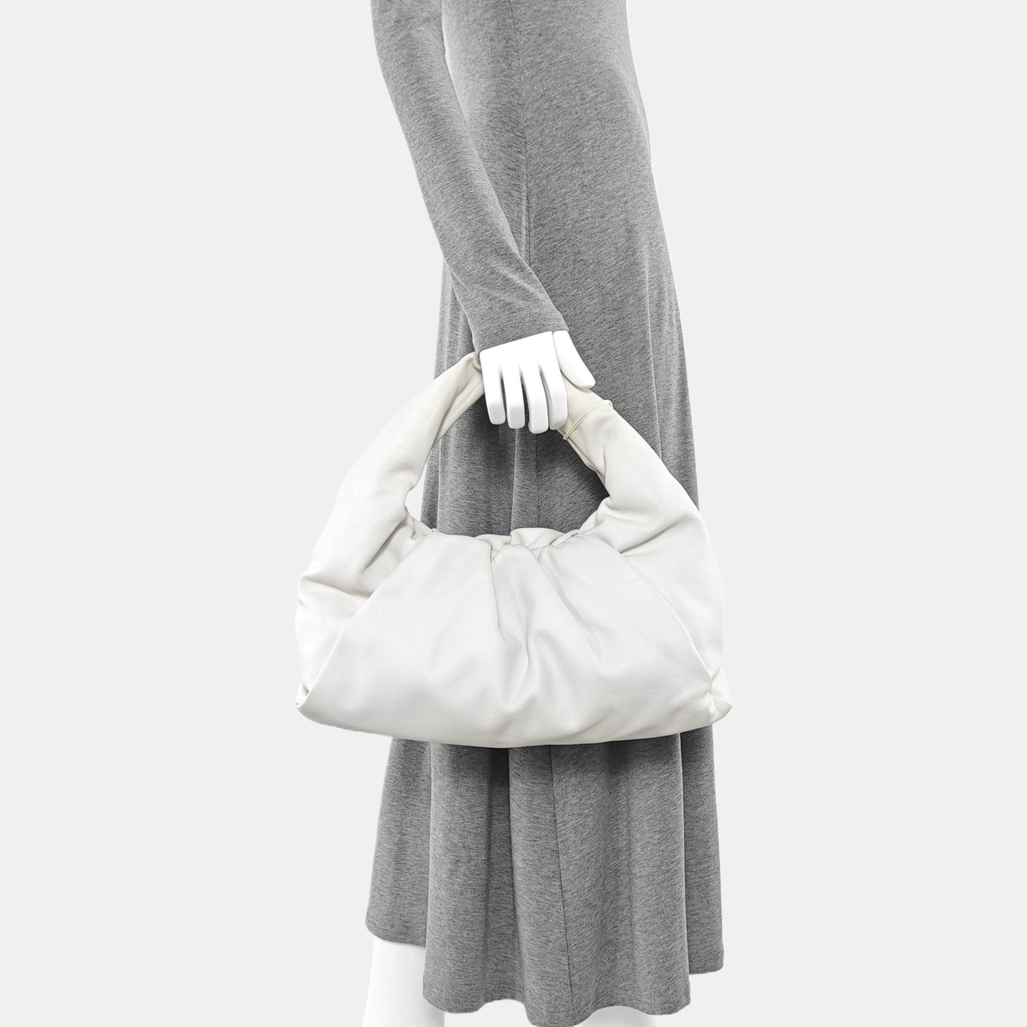 The Pouch Calfskin White