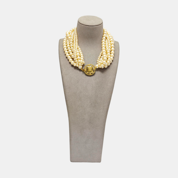 Metal White Necklace